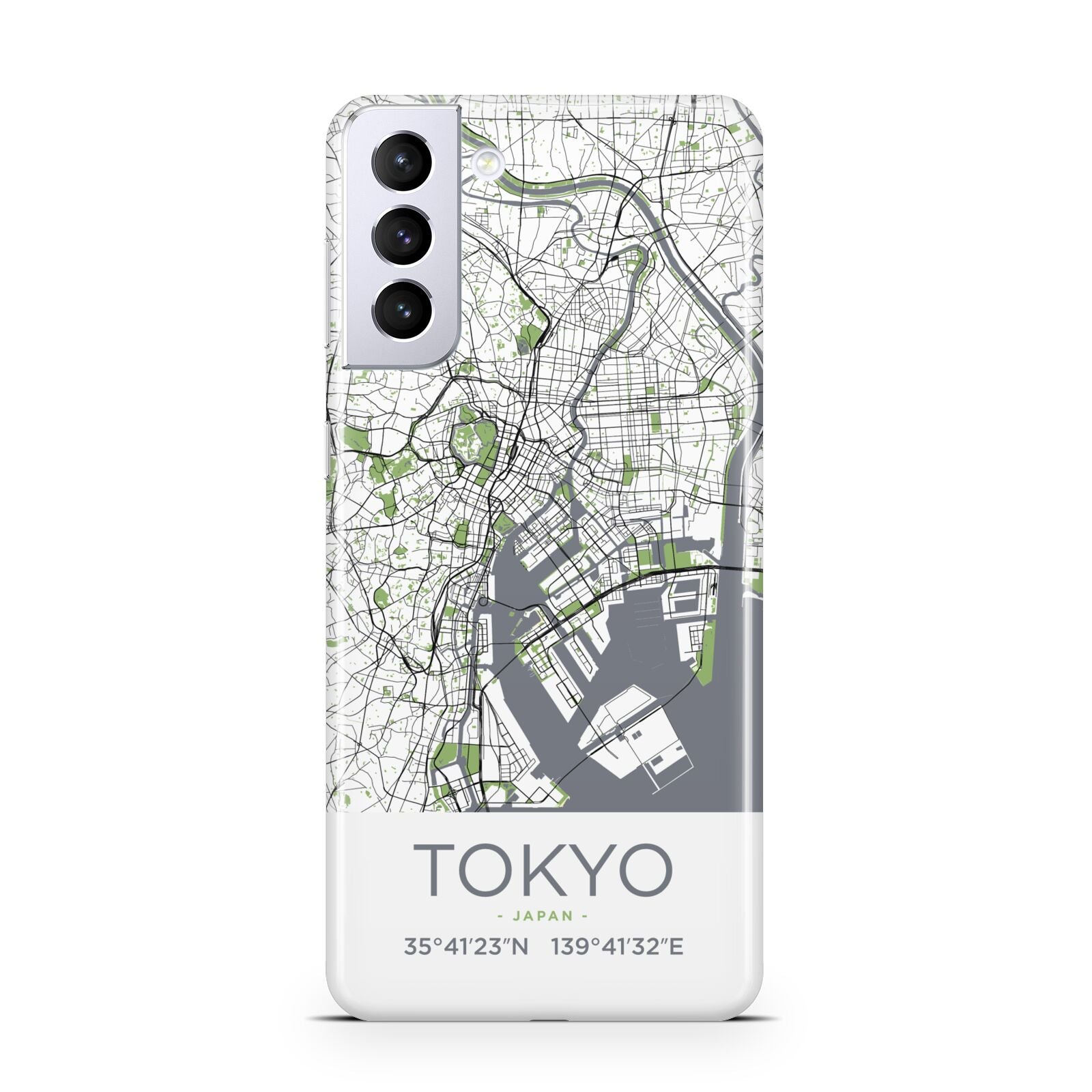 Map of Tokyo Samsung S21 Plus Case