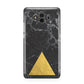 Marble Black Gold Foil Huawei Mate 10 Protective Phone Case