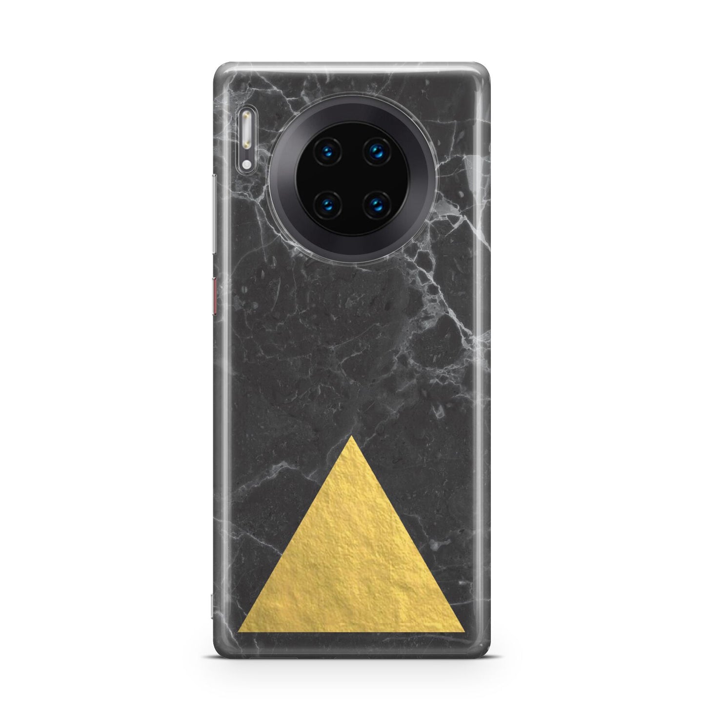 Marble Black Gold Foil Huawei Mate 30 Pro Phone Case
