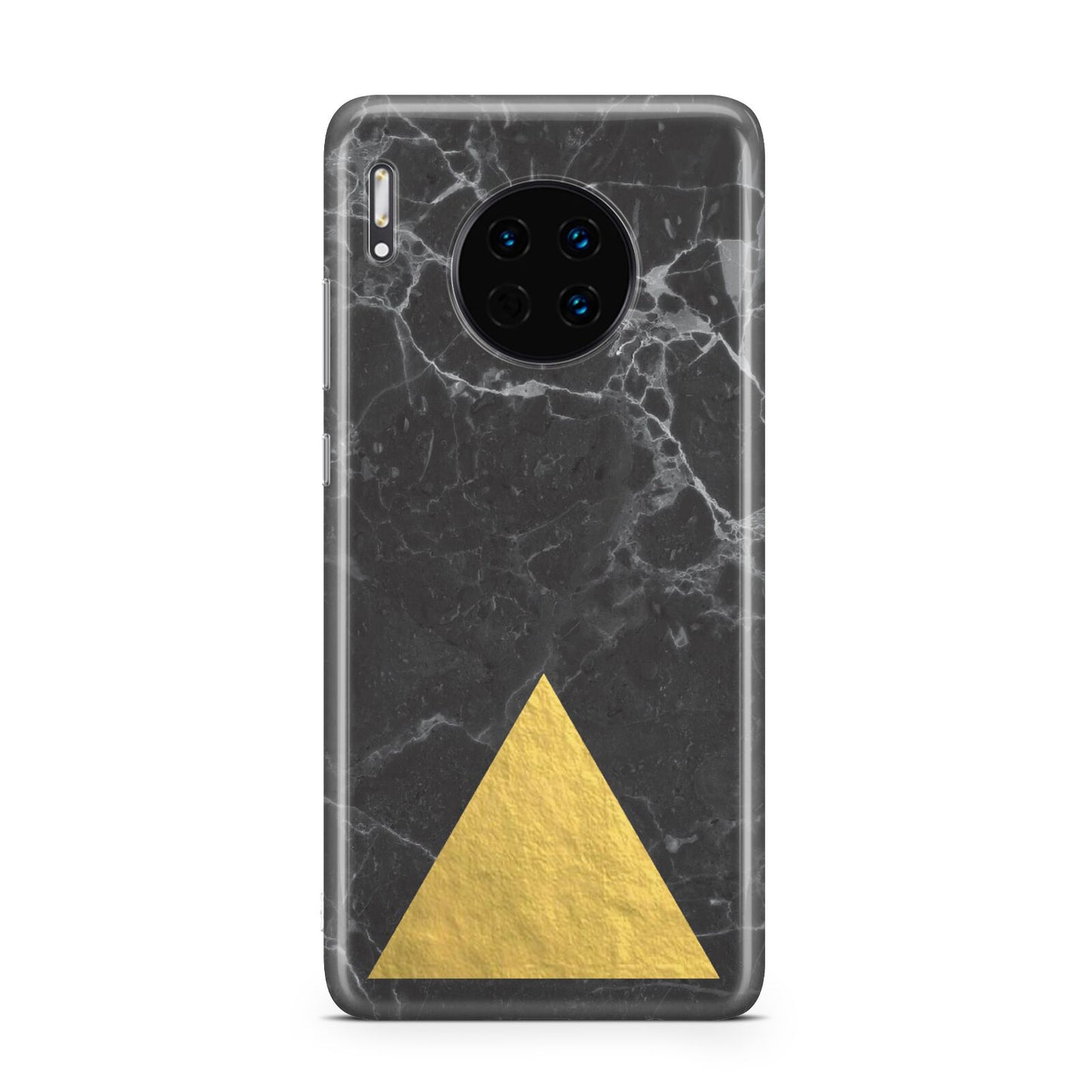 Marble Black Gold Foil Huawei Mate 30