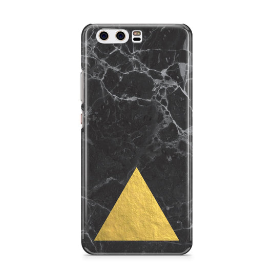 Marble Black Gold Foil Huawei P10 Phone Case