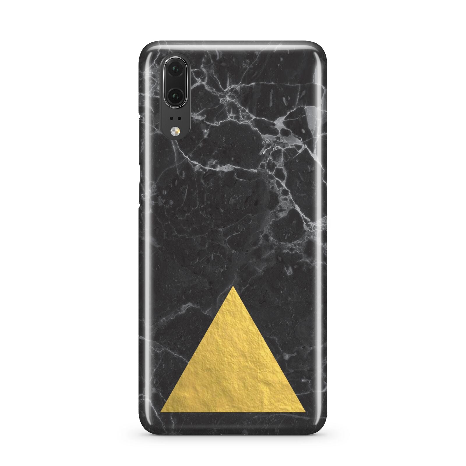 Marble Black Gold Foil Huawei P20 Phone Case