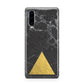 Marble Black Gold Foil Huawei P30 Phone Case