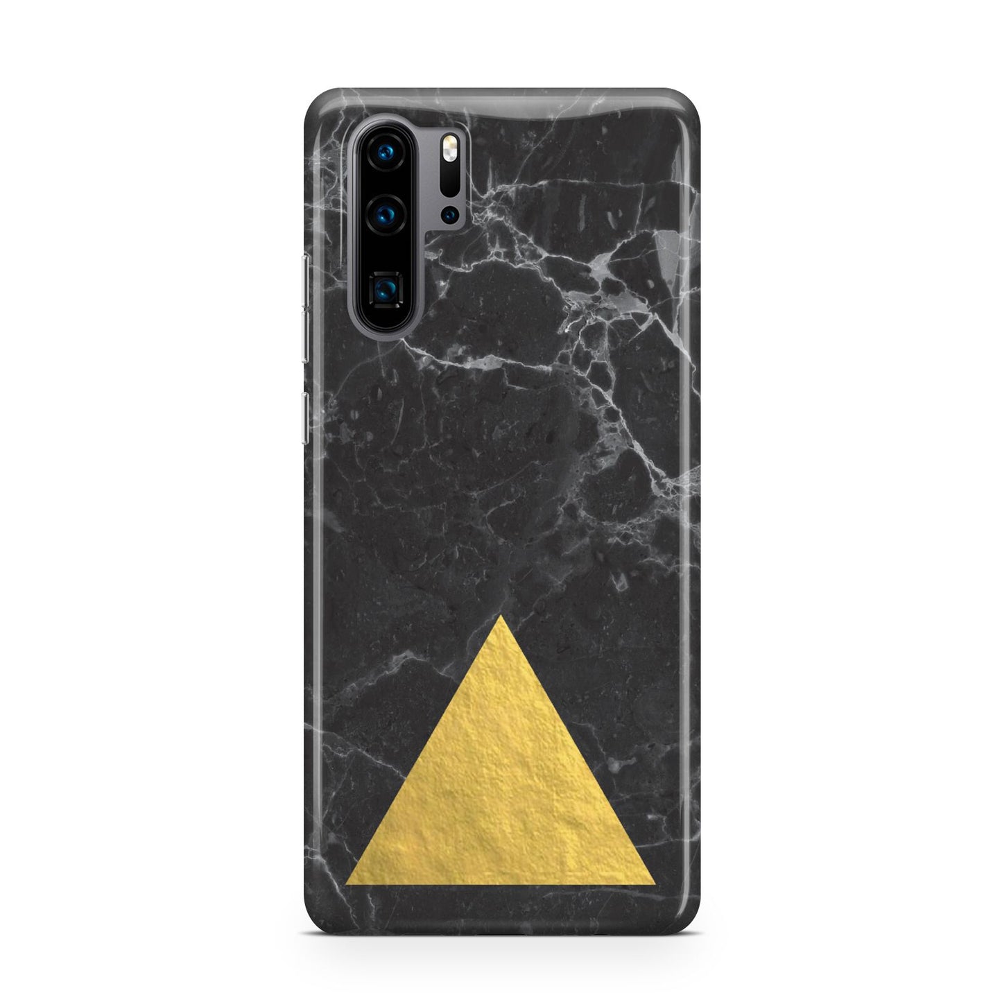 Marble Black Gold Foil Huawei P30 Pro Phone Case