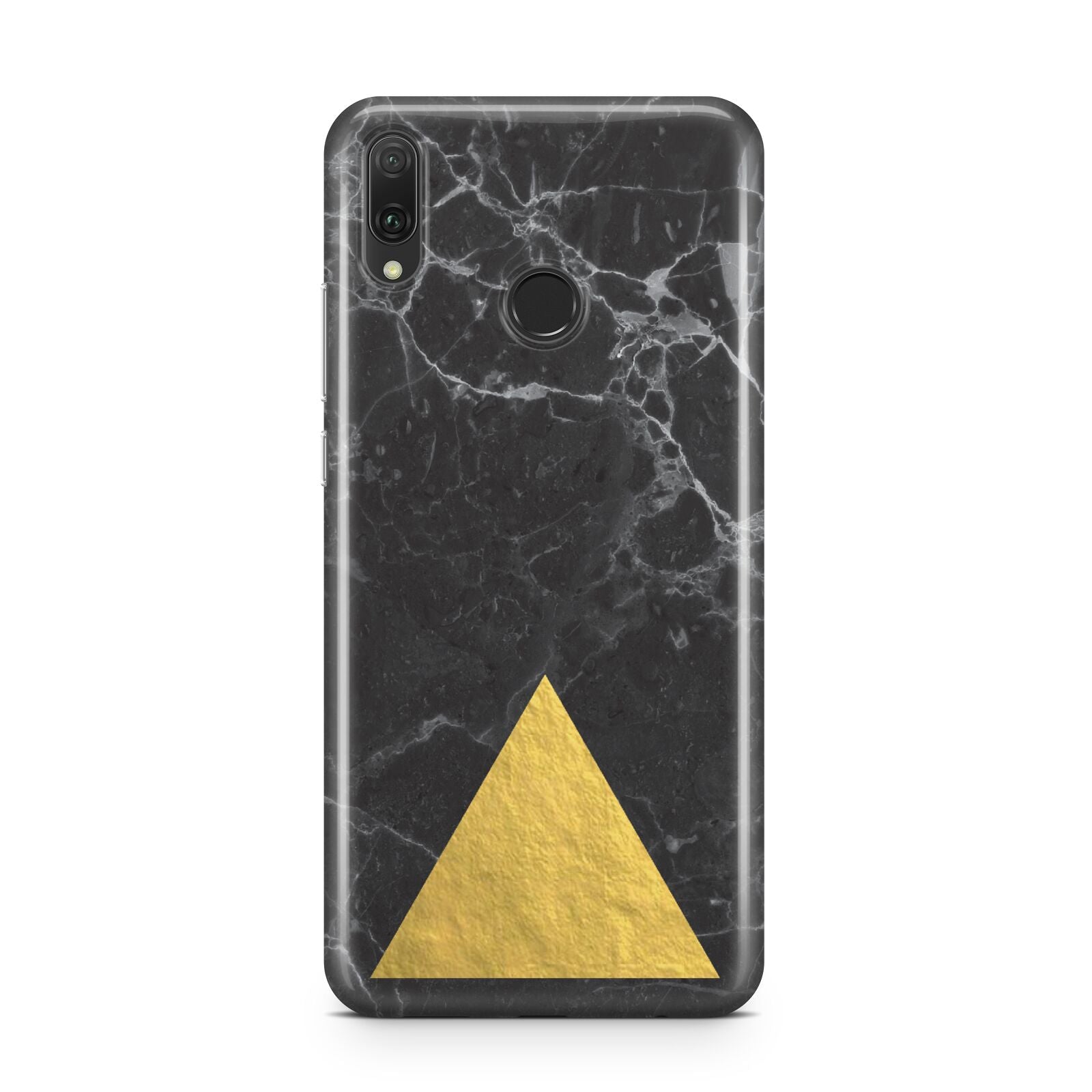 Marble Black Gold Foil Huawei Y9 2019