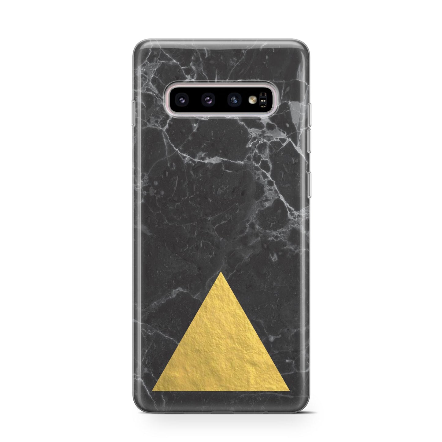 Marble Black Gold Foil Protective Samsung Galaxy Case