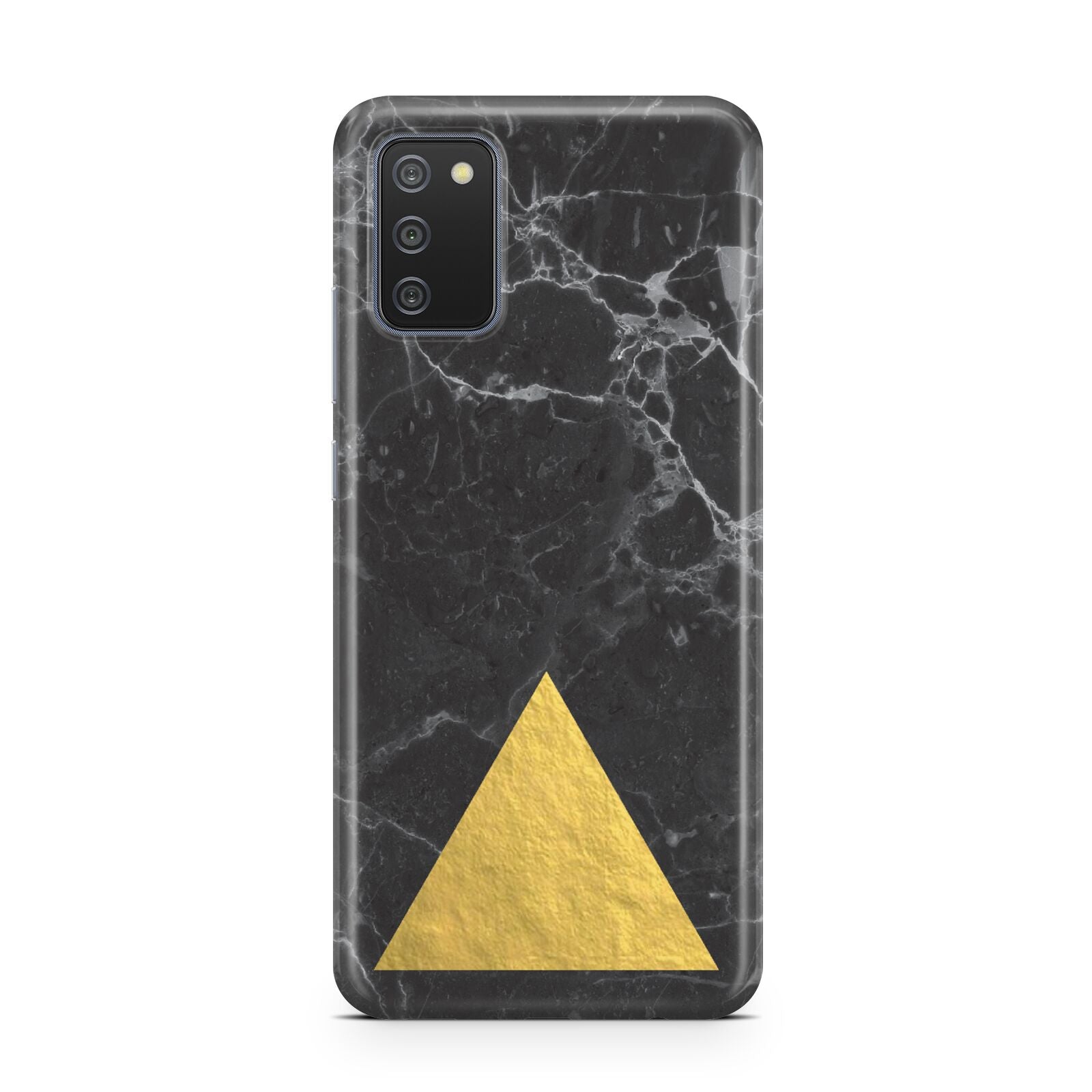 Marble Black Gold Foil Samsung A02s Case