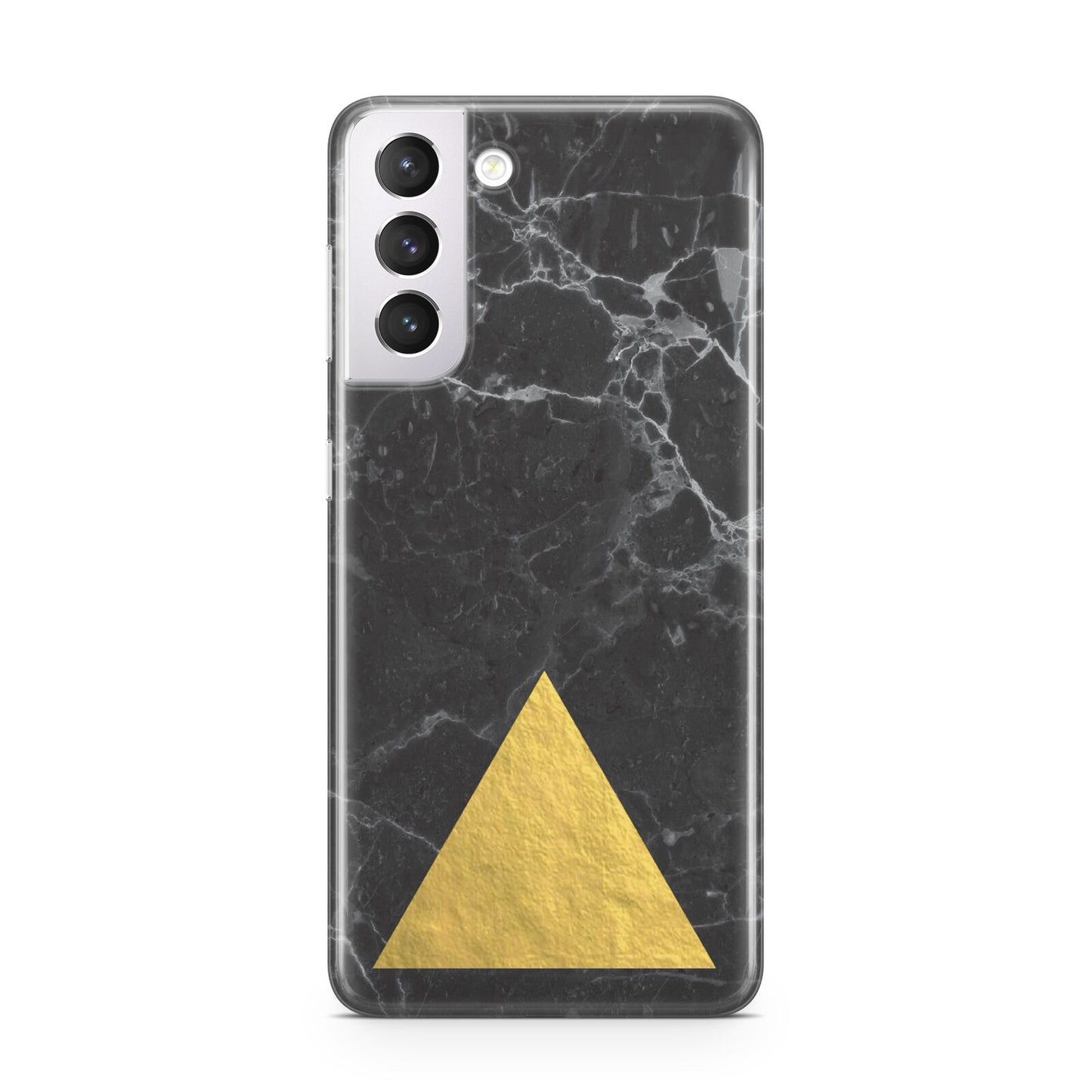 Marble Black Gold Foil Samsung S21 Case