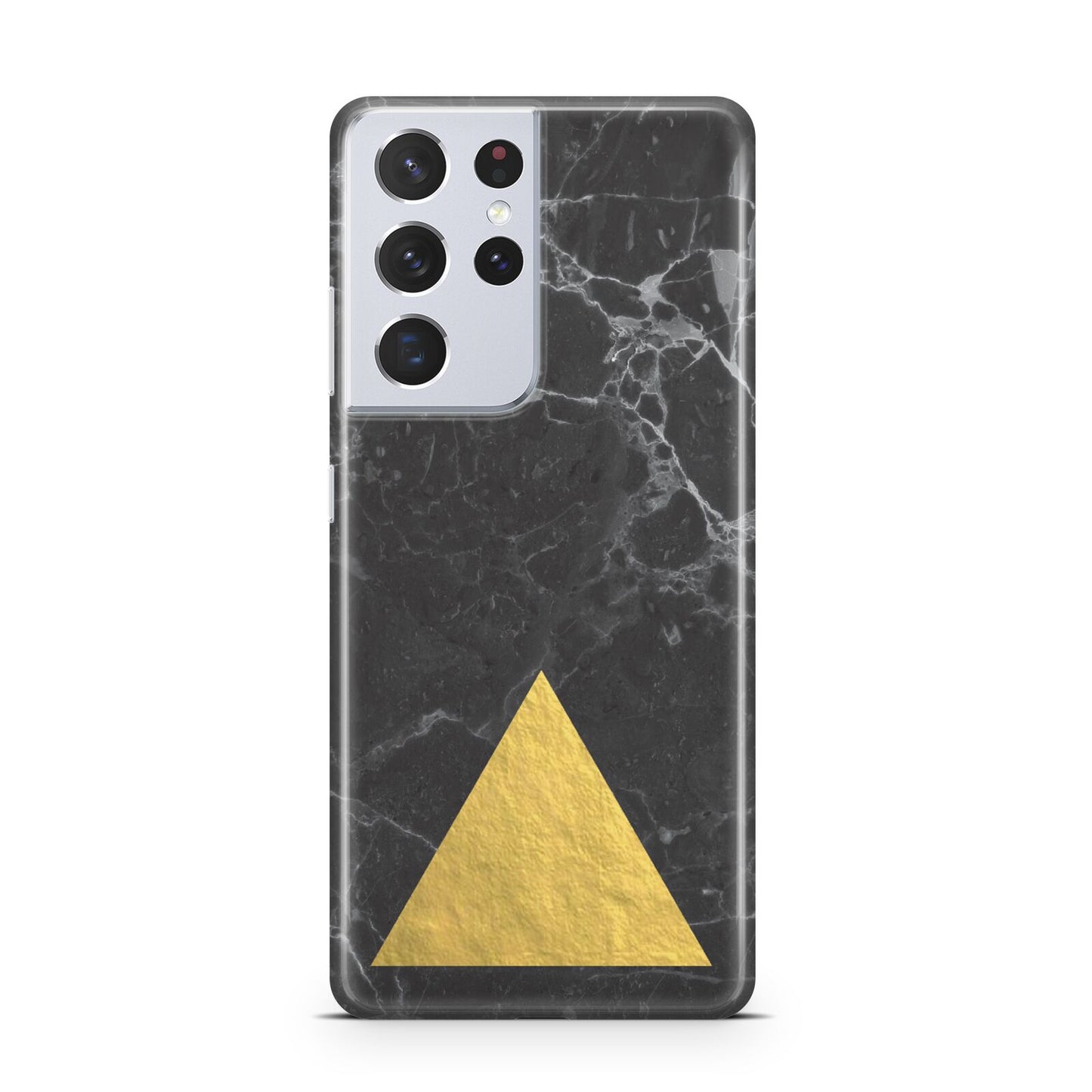 Marble Black Gold Foil Samsung S21 Ultra Case