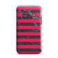 Marble Black Hot Pink Samsung Galaxy J1 2016 Case