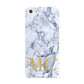 Marble Gold Initial Personalised Apple iPhone 5 Case
