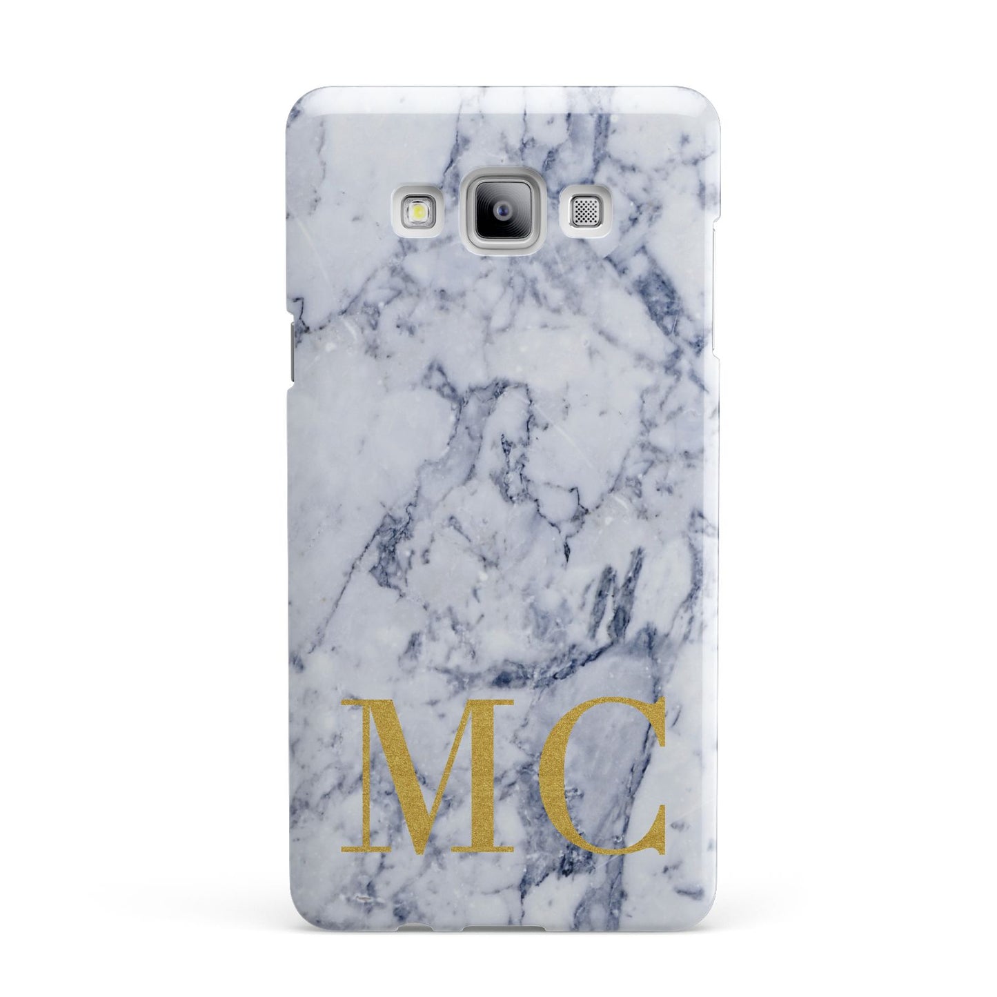 Marble Gold Initial Personalised Samsung Galaxy A7 2015 Case