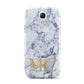 Marble Gold Initial Personalised Samsung Galaxy S4 Mini Case