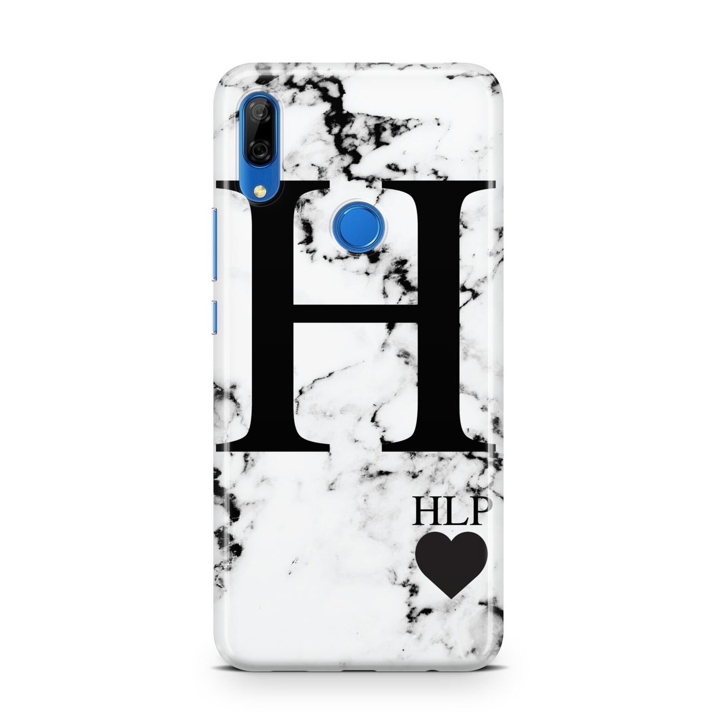 Marble Love Heart Personalised Huawei P Smart Z