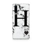 Marble Love Heart Personalised Huawei P30 Phone Case