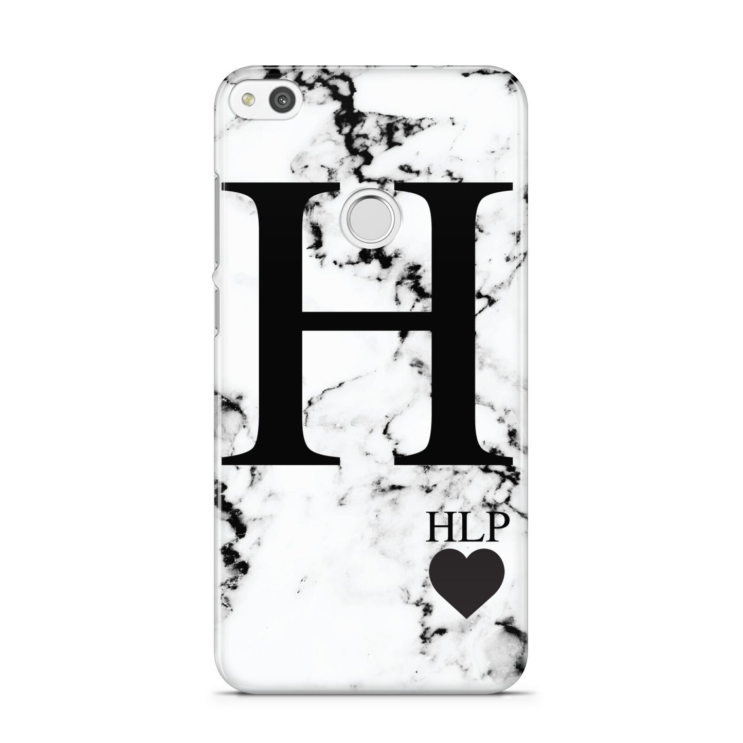 Marble Love Heart Personalised Huawei P8 Lite Case