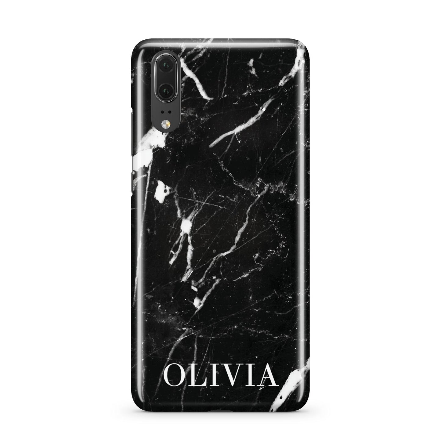 Marble Name Personalised Huawei P20 Phone Case