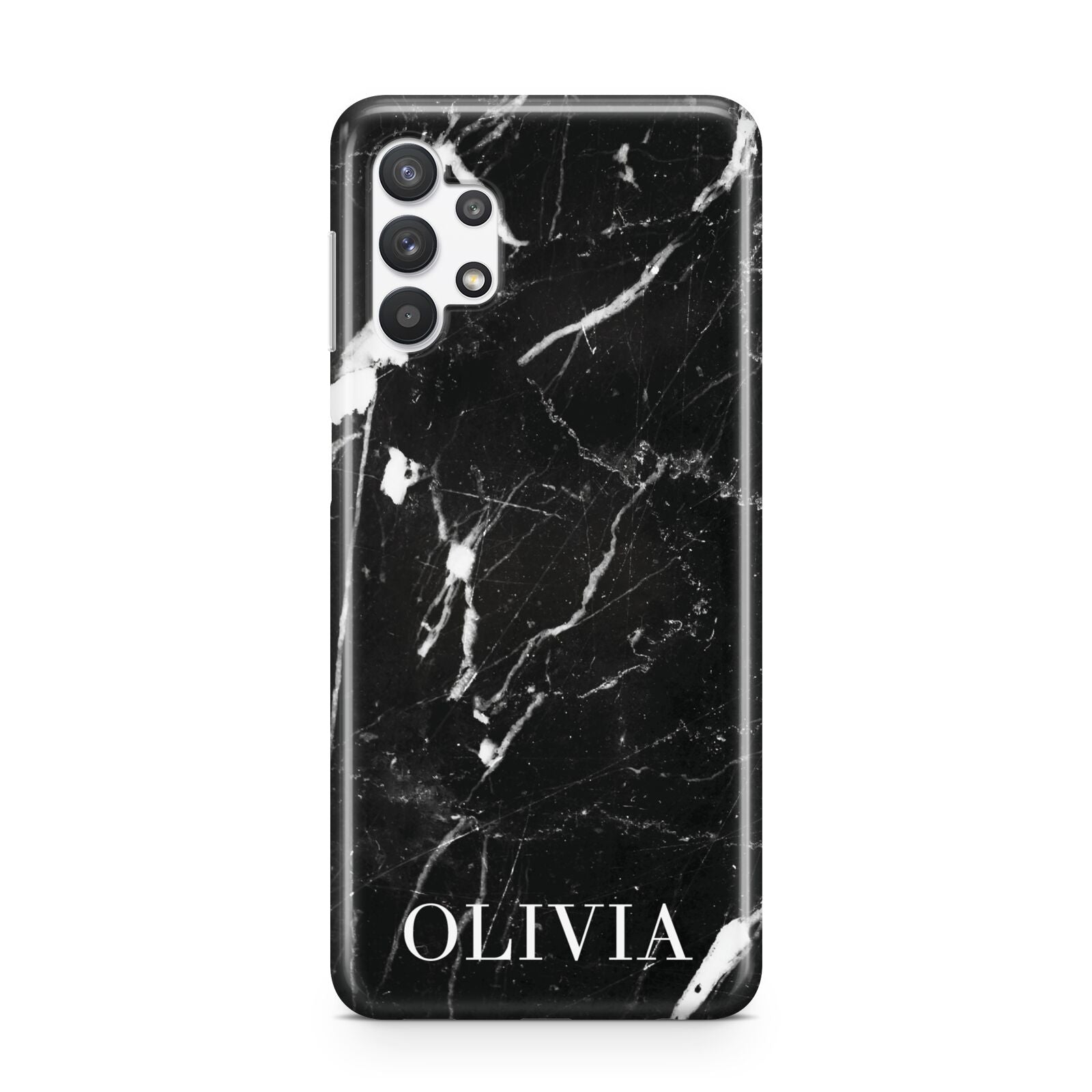 Marble Name Personalised Samsung A32 5G Case