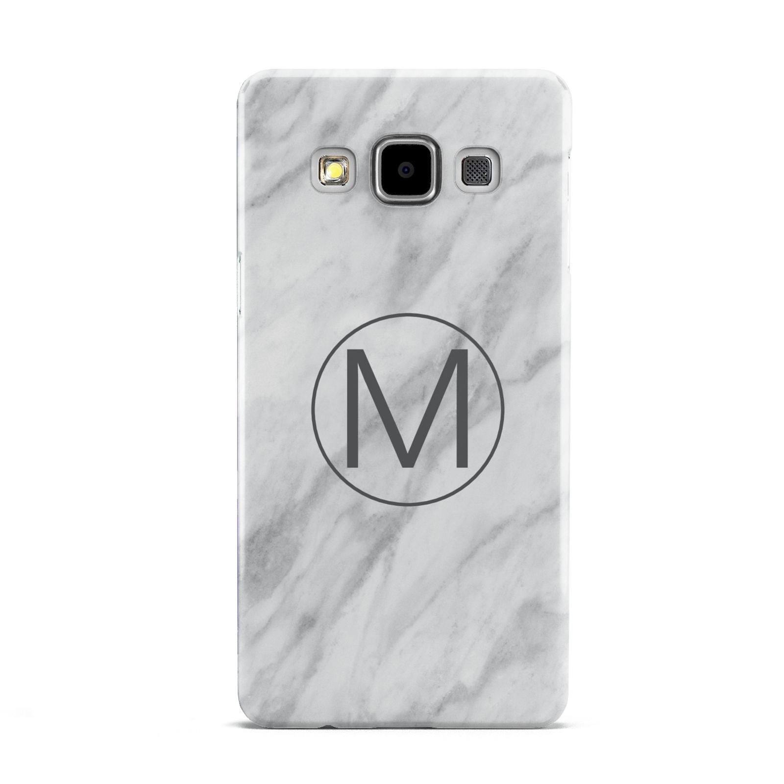 Marble Personalised Initial Samsung Galaxy A5 Case