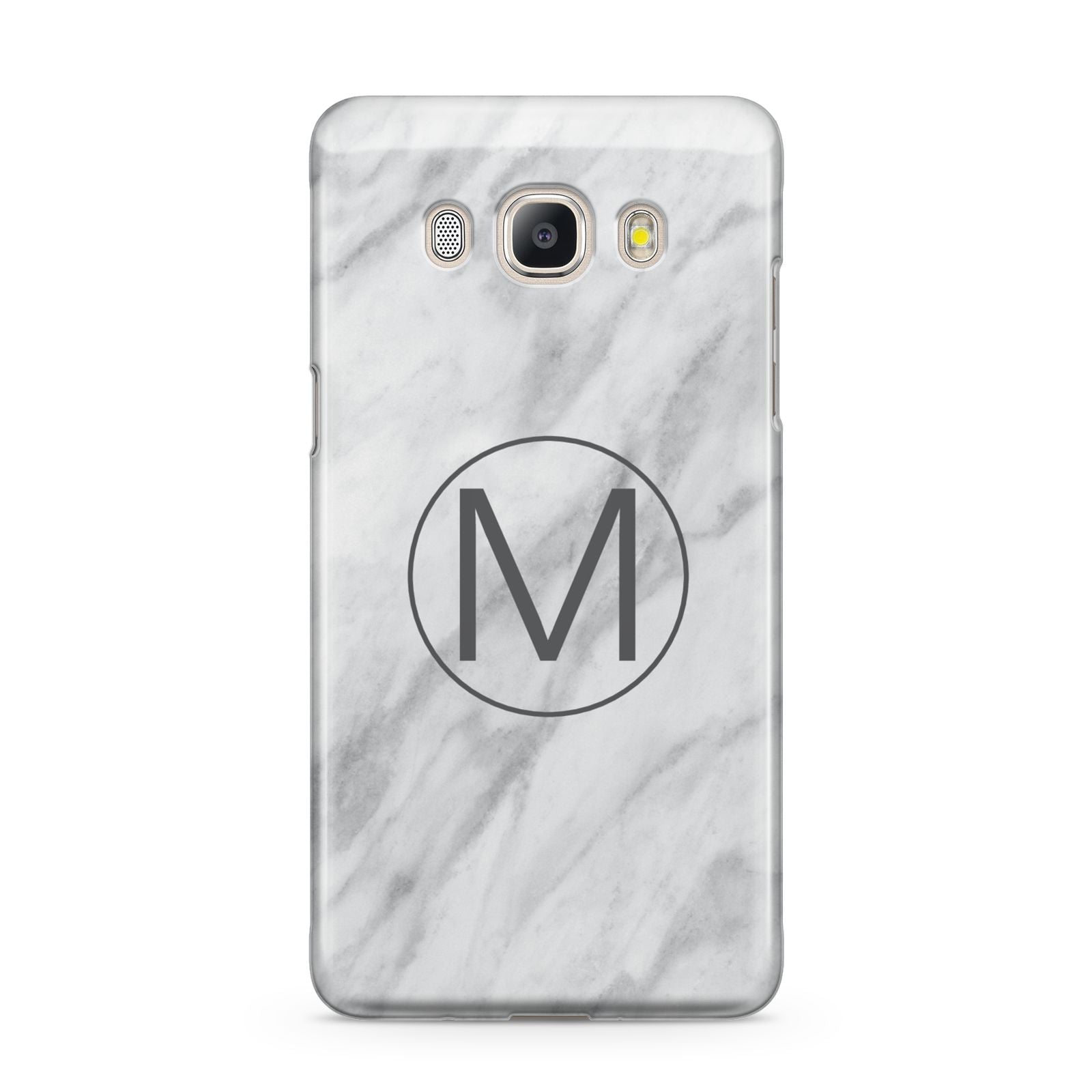 Marble Personalised Initial Samsung Galaxy J5 2016 Case