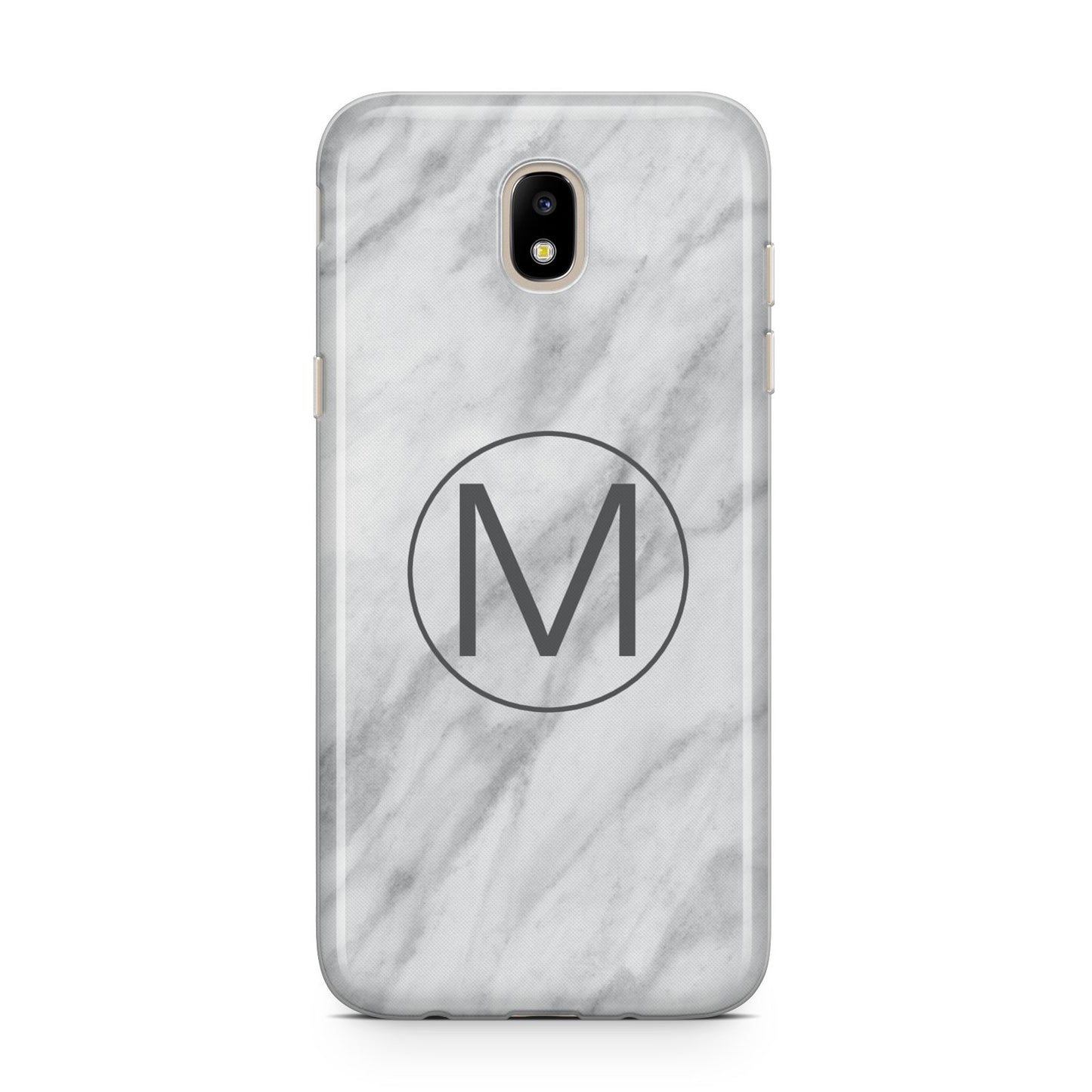 Marble Personalised Initial Samsung J5 2017 Case