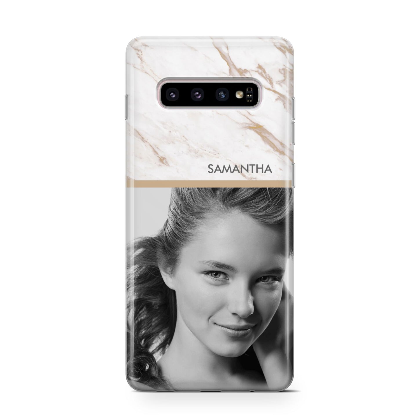 Marble Photo Protective Samsung Galaxy Case