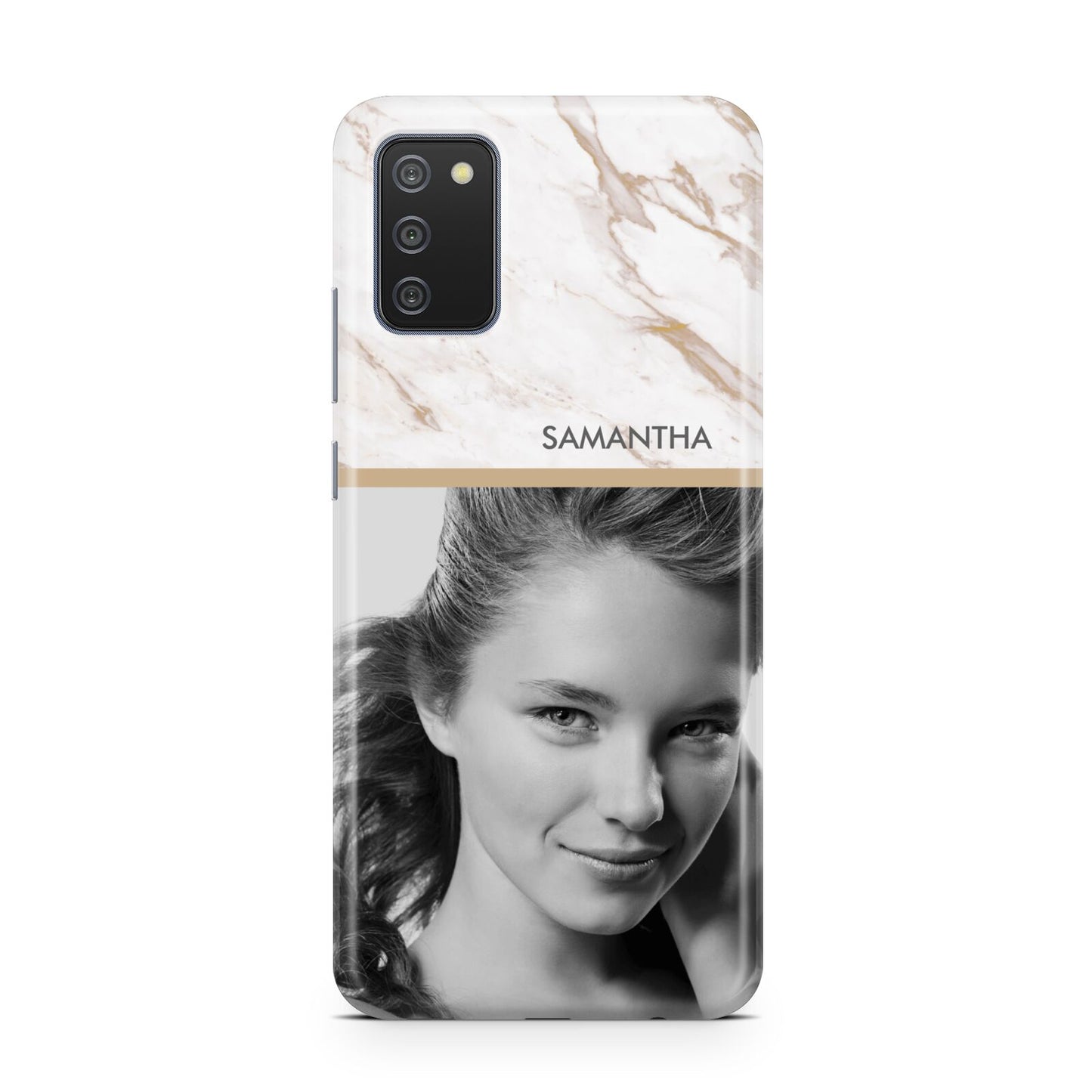 Marble Photo Samsung A02s Case