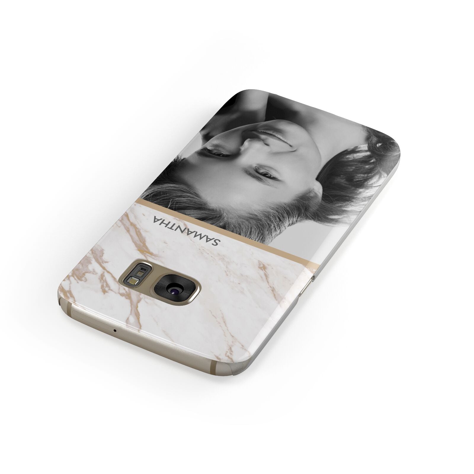 Marble Photo Samsung Galaxy Case Front Close Up