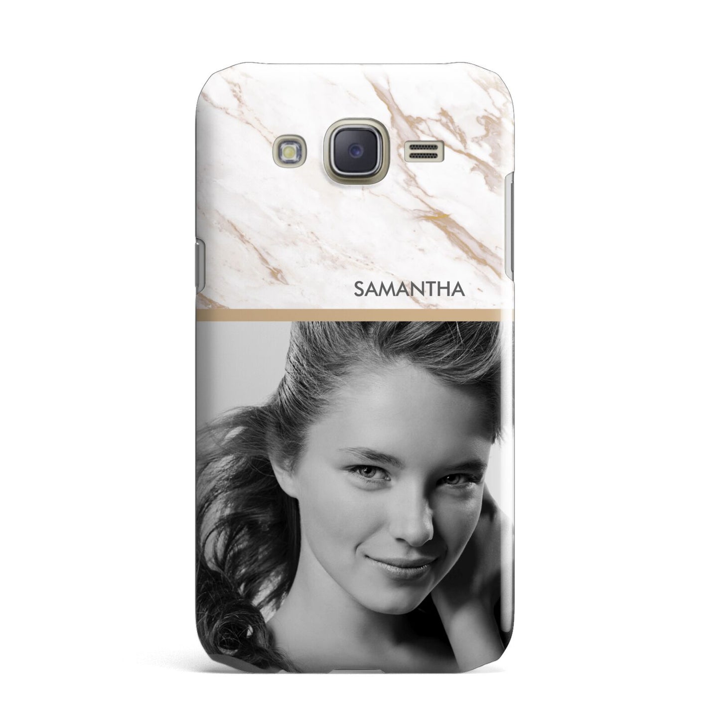 Marble Photo Samsung Galaxy J7 Case