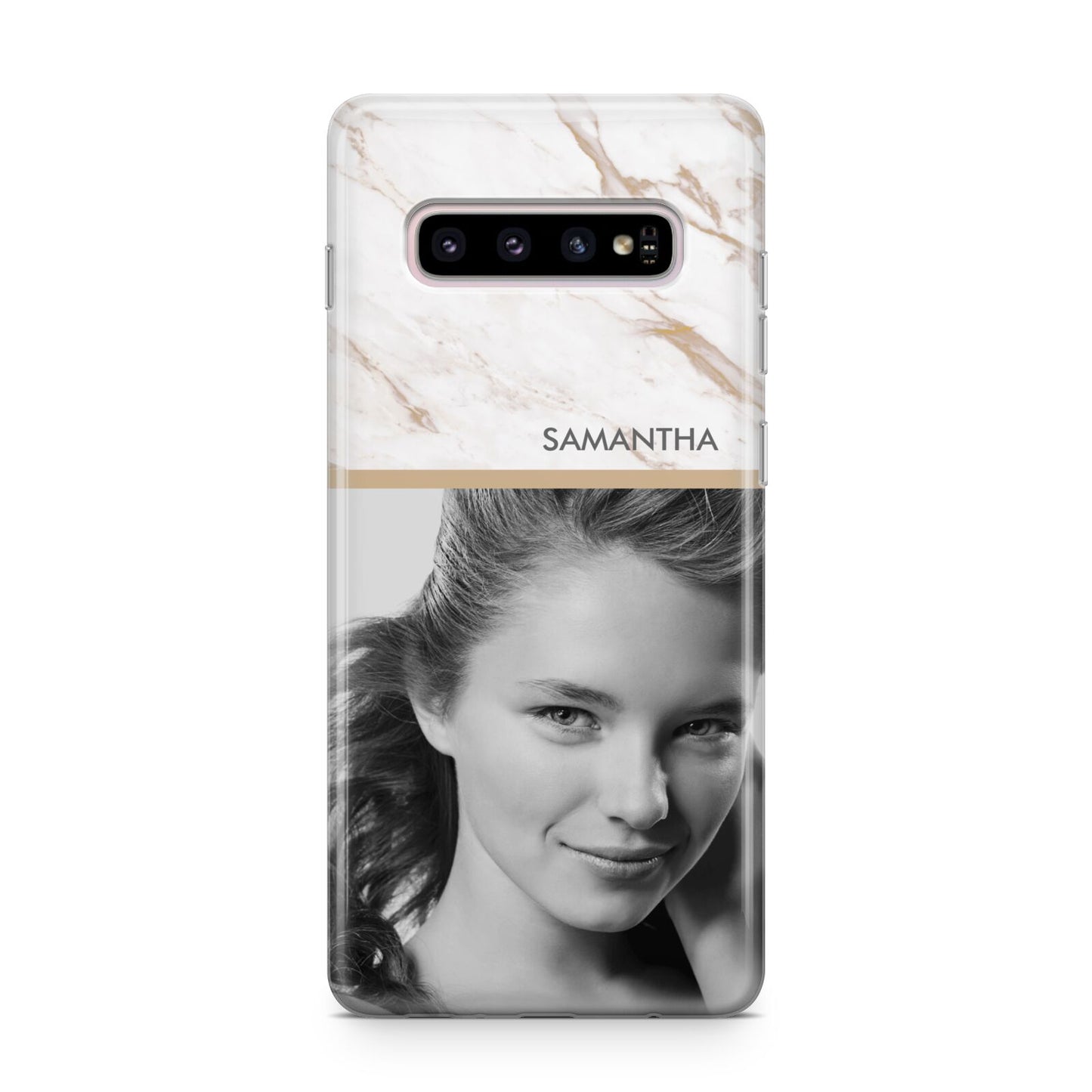 Marble Photo Samsung Galaxy S10 Plus Case