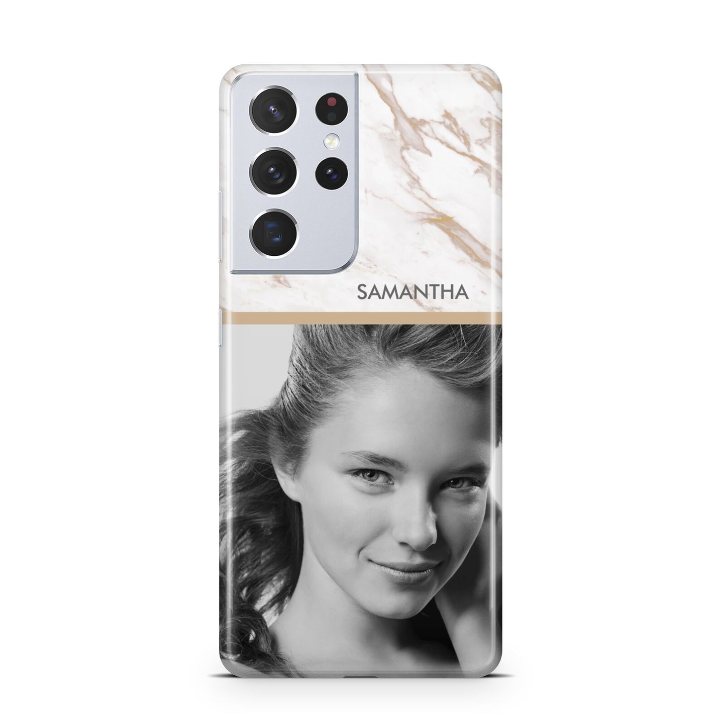 Marble Photo Samsung S21 Ultra Case