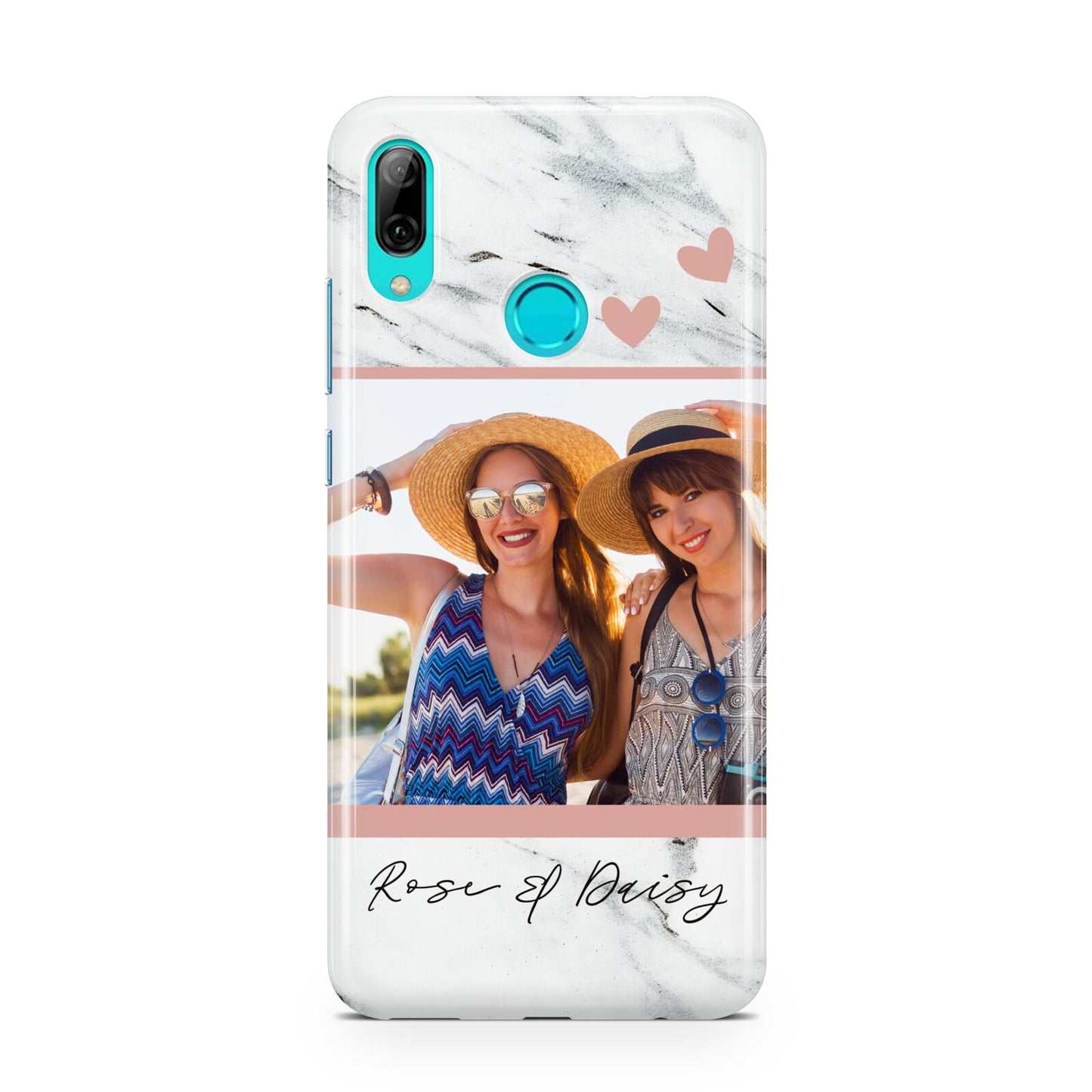 Marble Photo Upload with Text Huawei P Smart 2019 Case