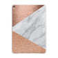 Marble Rose Gold Apple iPad Rose Gold Case