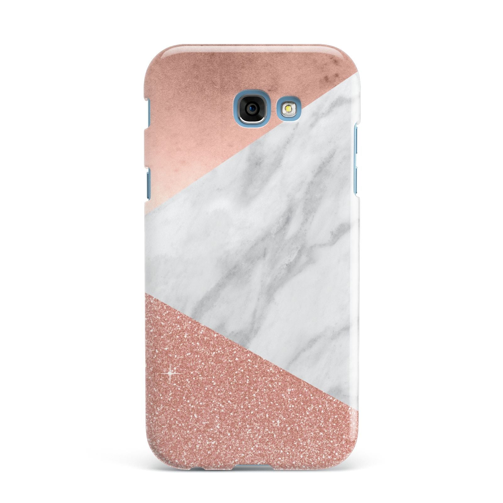 Marble Rose Gold Foil Samsung Galaxy A7 2017 Case