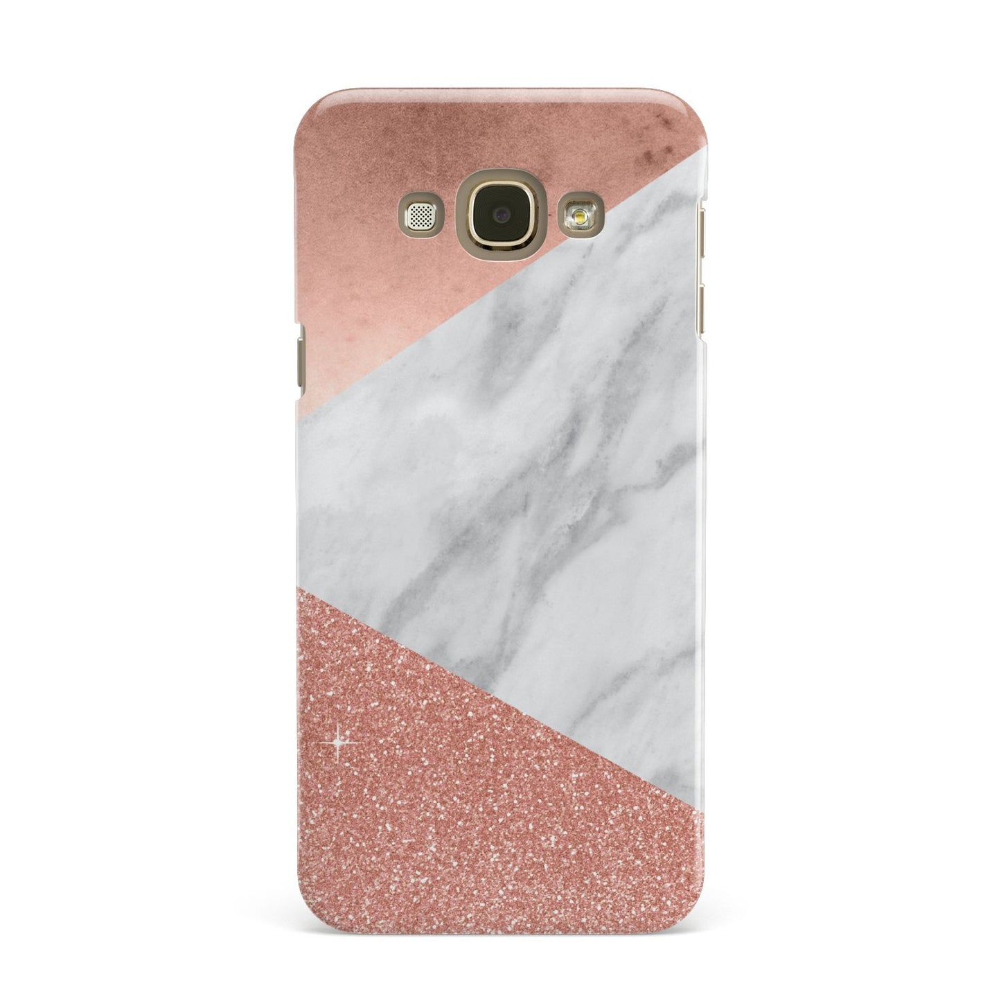 Marble Rose Gold Foil Samsung Galaxy A8 Case