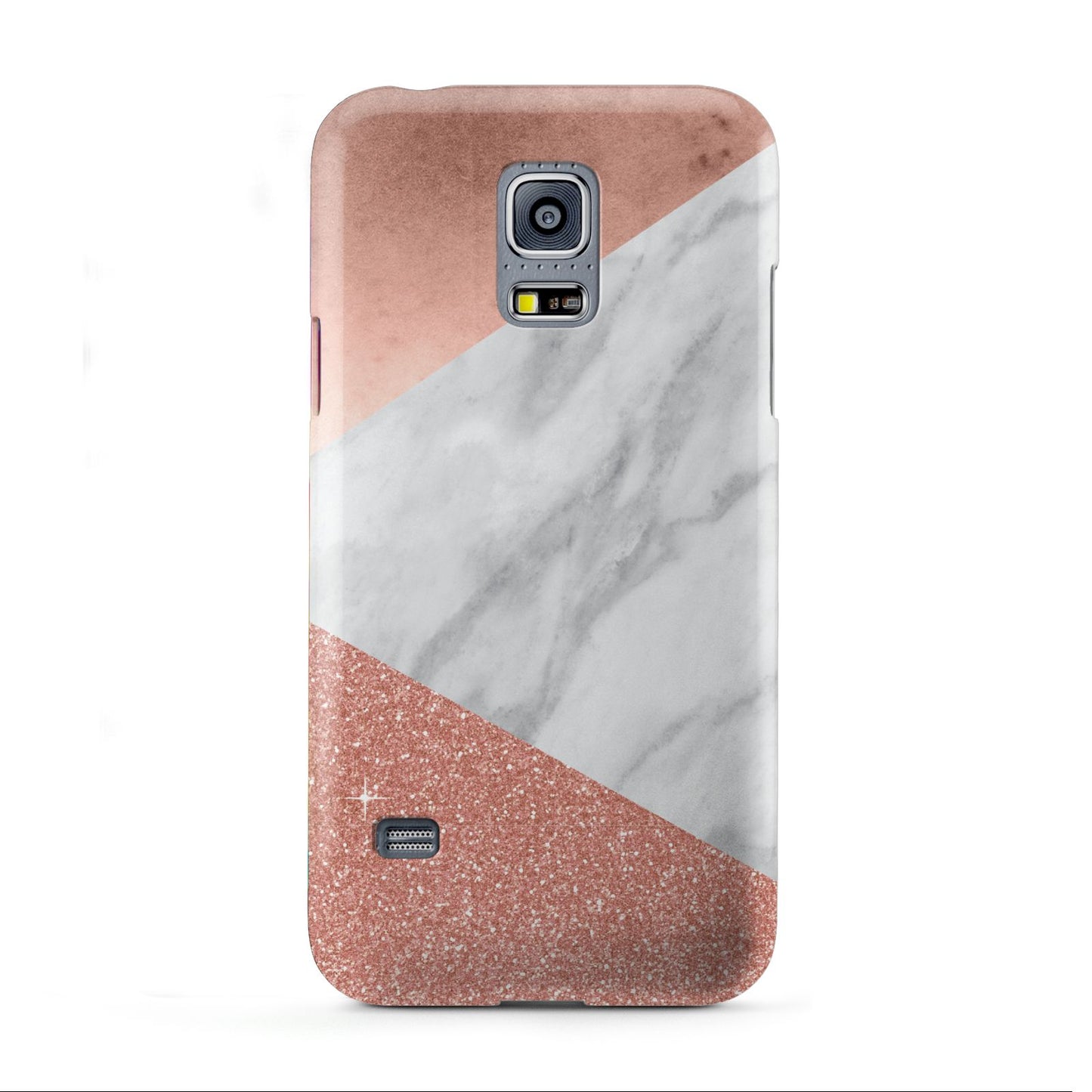 Marble Rose Gold Foil Samsung Galaxy S5 Mini Case