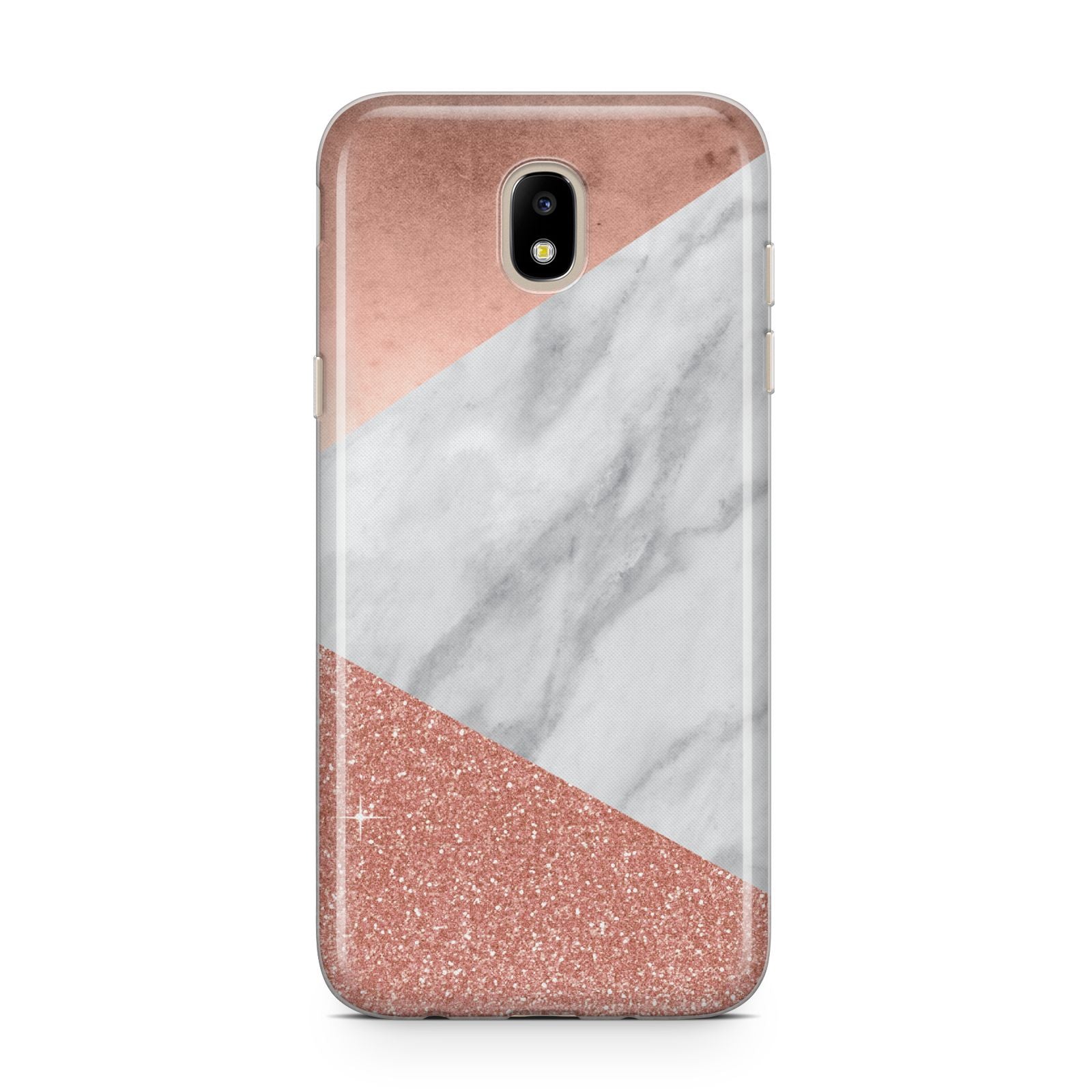 Marble Rose Gold Foil Samsung J5 2017 Case