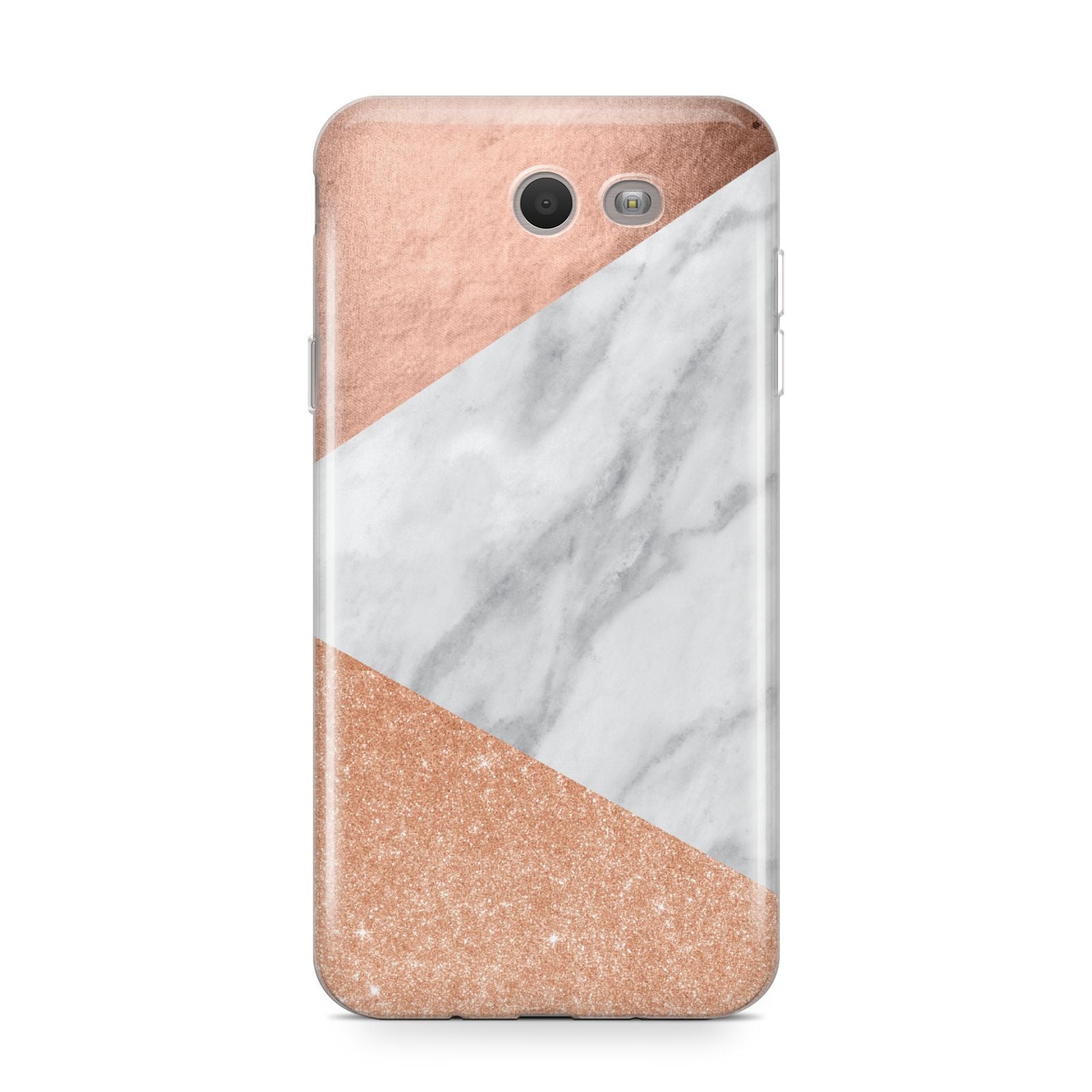 Marble Rose Gold Samsung Galaxy J7 2017 Case