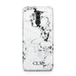 Marble Small Initials Personalised Huawei Mate 20 Lite