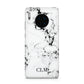 Marble Small Initials Personalised Huawei Mate 30