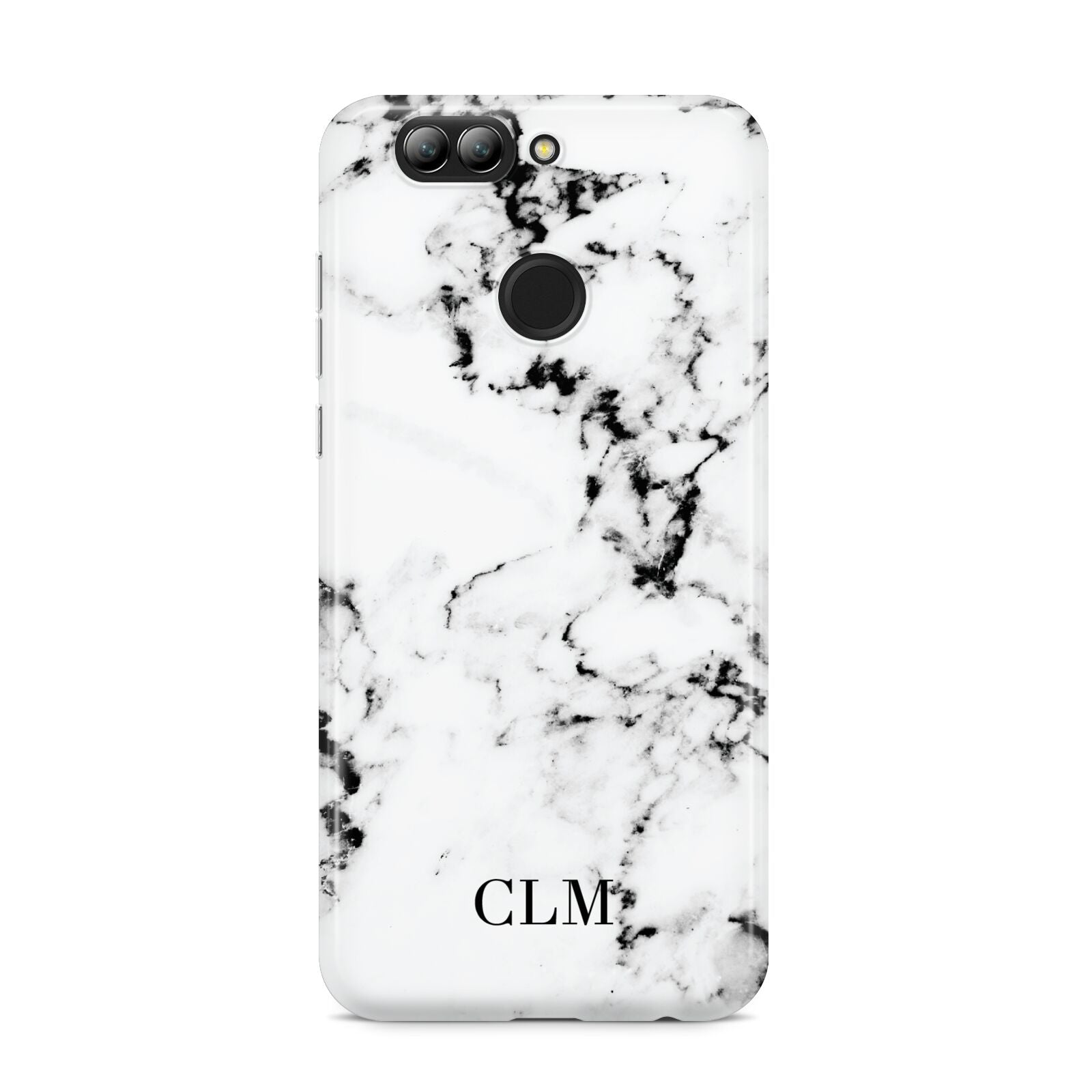 Marble Small Initials Personalised Huawei Nova 2s Phone Case