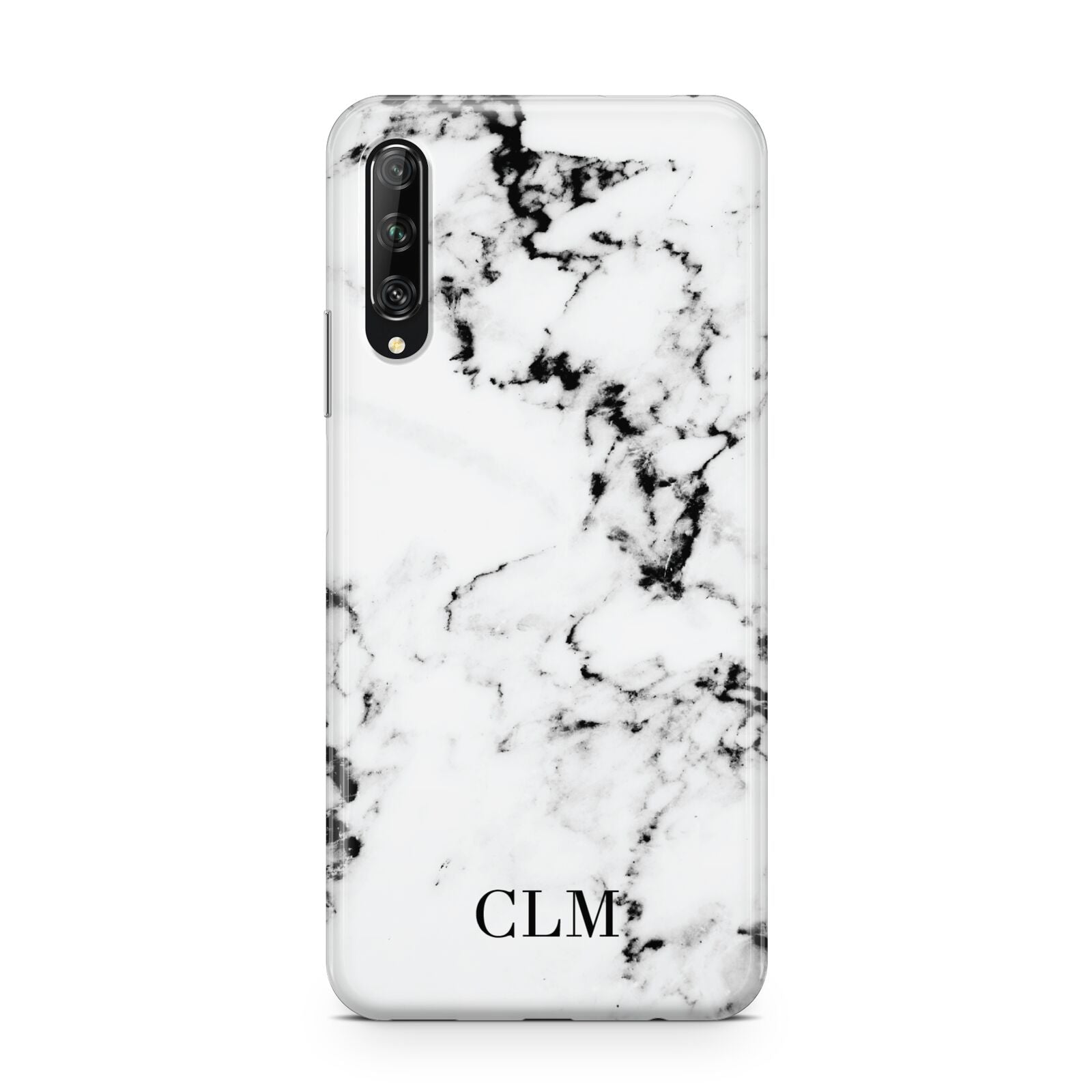 Marble Small Initials Personalised Huawei P Smart Pro 2019