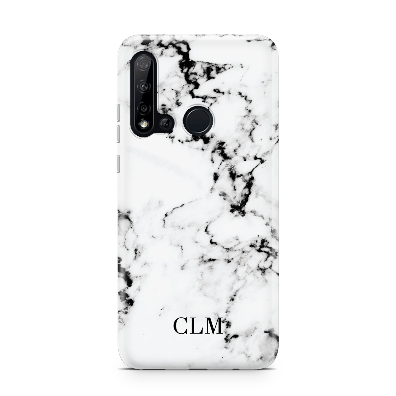 Marble Small Initials Personalised Huawei P20 Lite 5G Phone Case