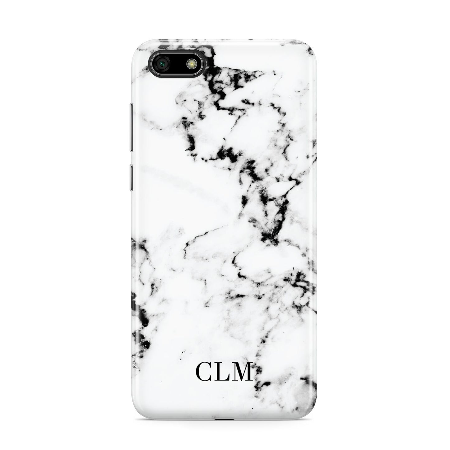 Marble Small Initials Personalised Huawei Y5 Prime 2018 Phone Case