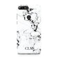 Marble Small Initials Personalised Huawei Y7 2018