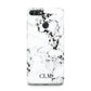 Marble Small Initials Personalised Huawei Y9 2018
