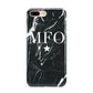 Marble Star Initials Personalised Apple iPhone 7 8 Plus 3D Tough Case