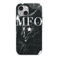 Marble Star Initials Personalised iPhone 13 Mini Full Wrap 3D Tough Case