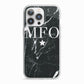 Marble Star Initials Personalised iPhone 13 Pro TPU Impact Case with White Edges