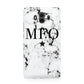 Marble Star Personalised Initials Huawei Mate 10 Protective Phone Case